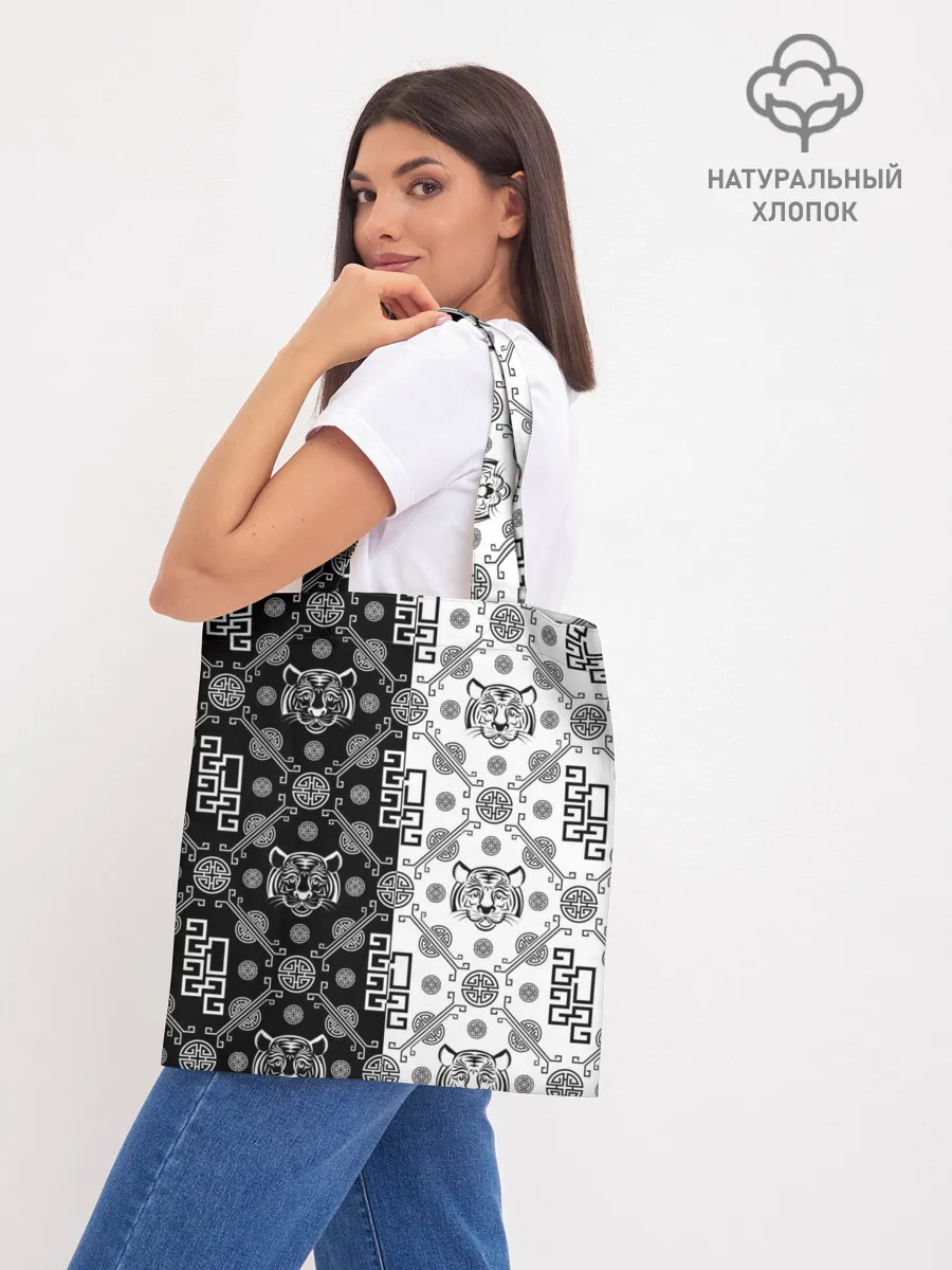 Шоппер база / Тигры в китайском стиле