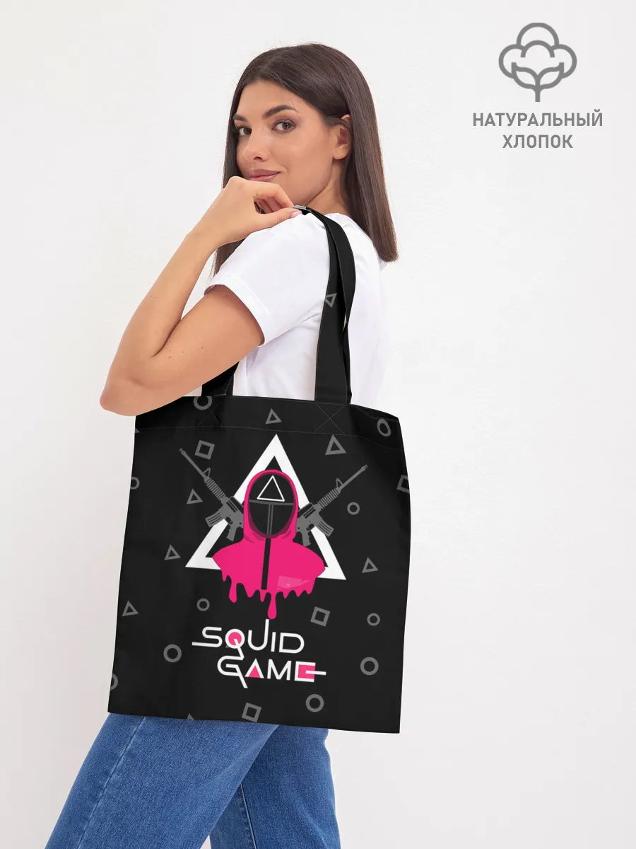 Шоппер база / Squid game: guard with M-16