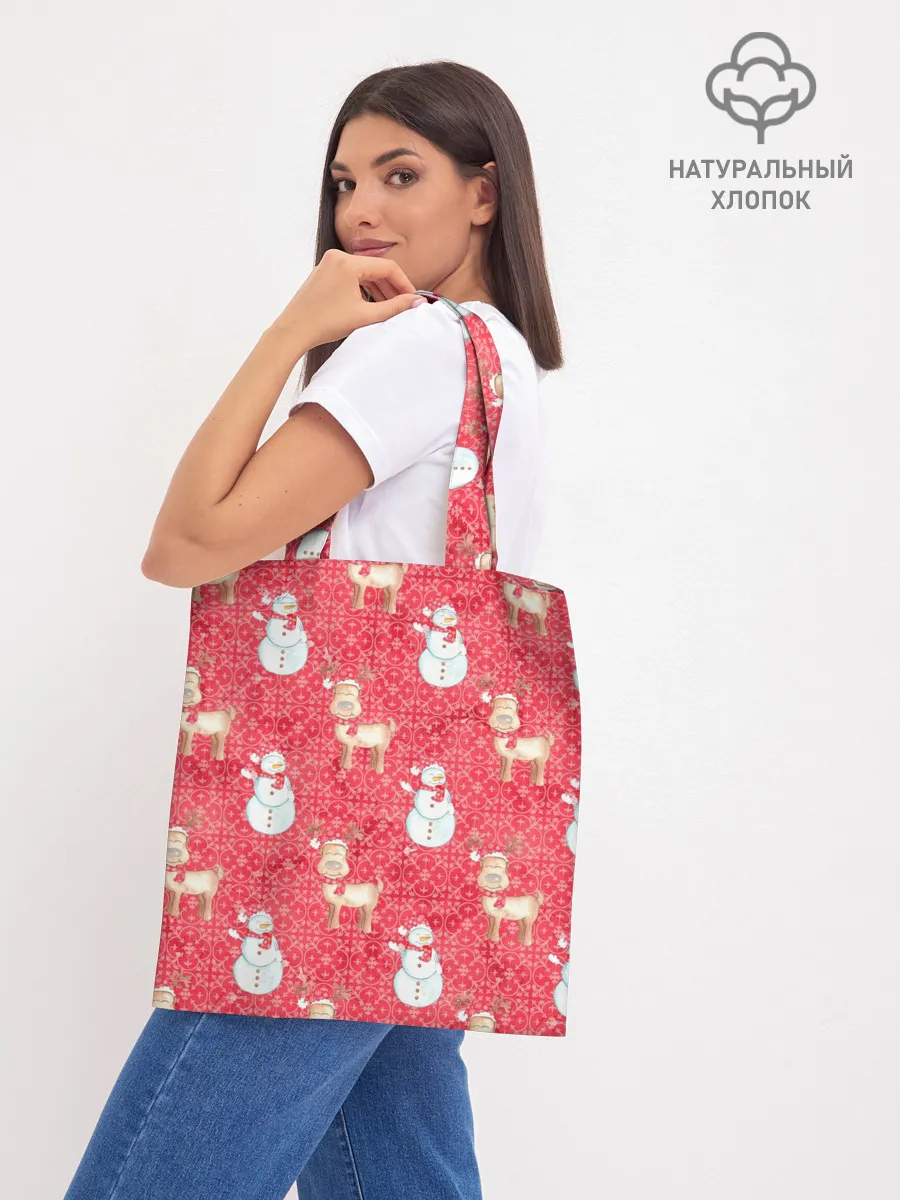 Шоппер база / Снеговики и олени