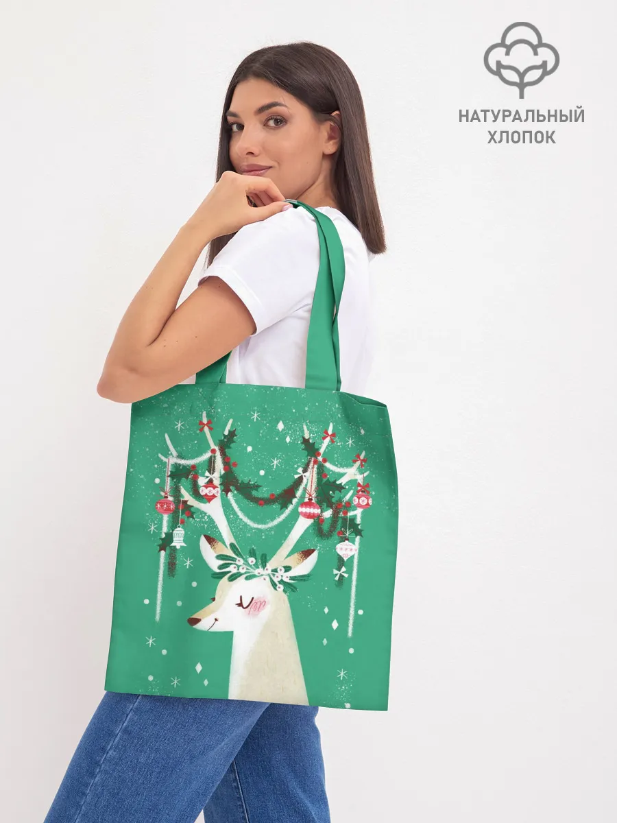 Шоппер база / Олень. Новый год