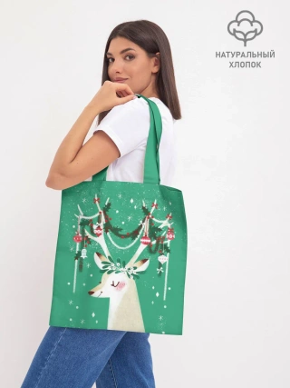 Шоппер база / Олень. Новый год