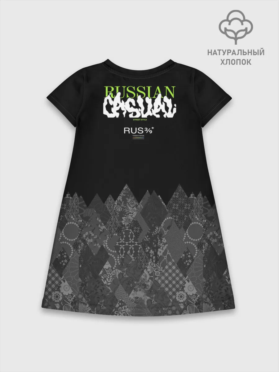 Детское платье хлопок / Русское царство