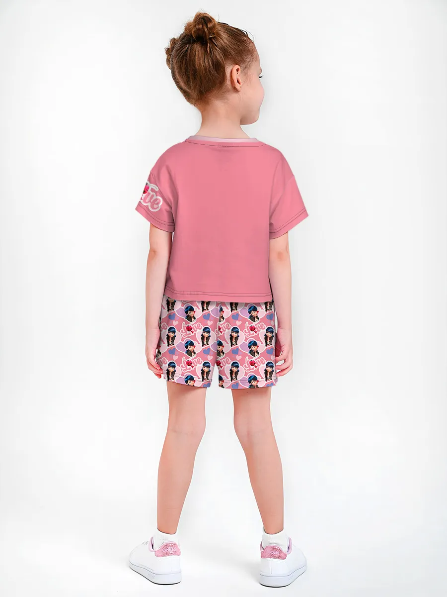 Девочкина пижама с шортами / Леди Баг PinkLove