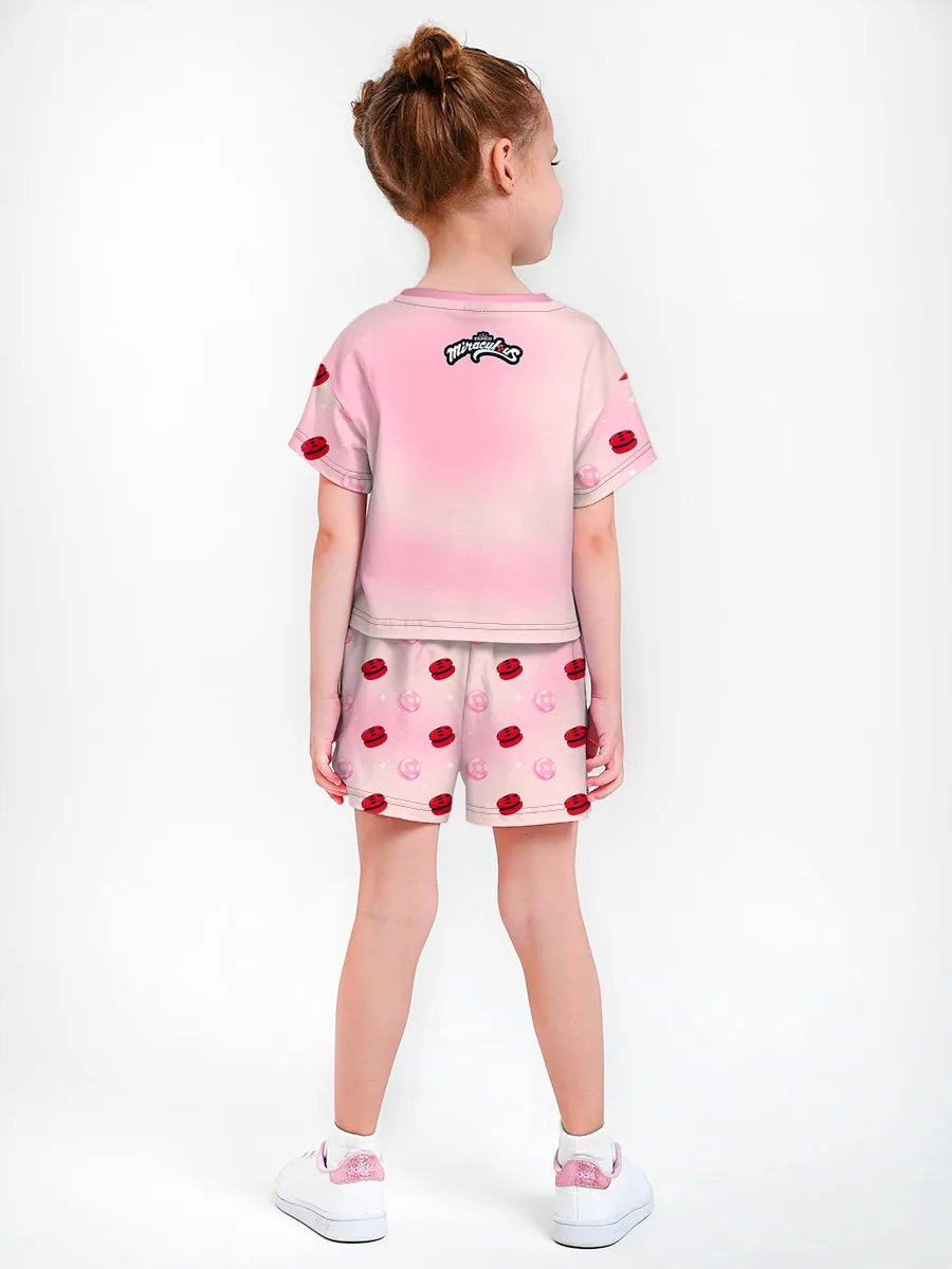 Девочкина пижама с шортами / Леди Баг PinkCookie