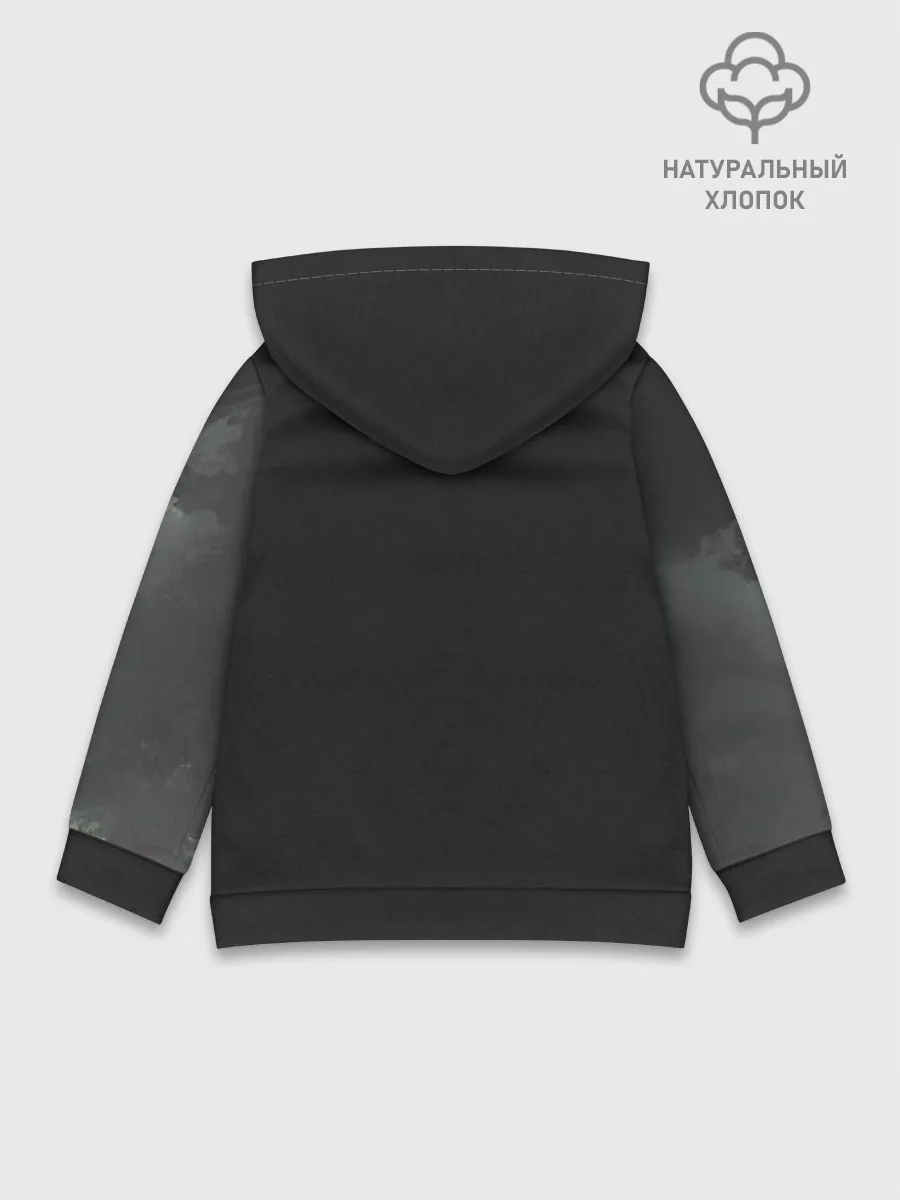 Детское худи хлопок / Лошадь и угли