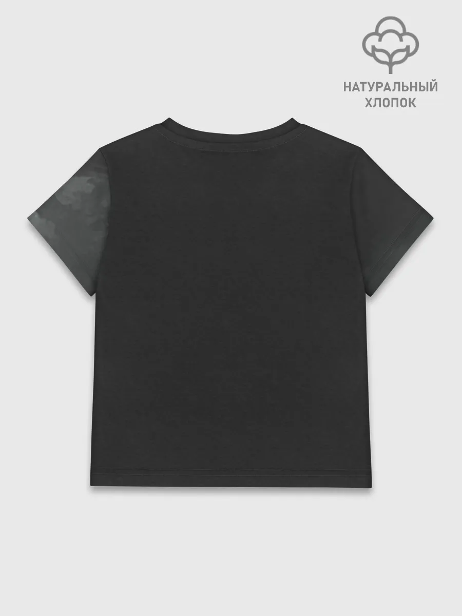 Детская футболка хлопок / Лошадь и угли