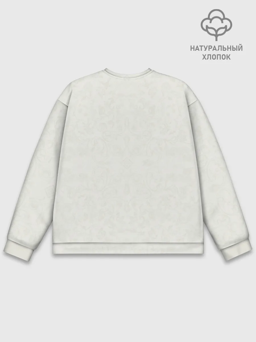 Мужской свитшот база хлопок / Новогодний советский коллаж