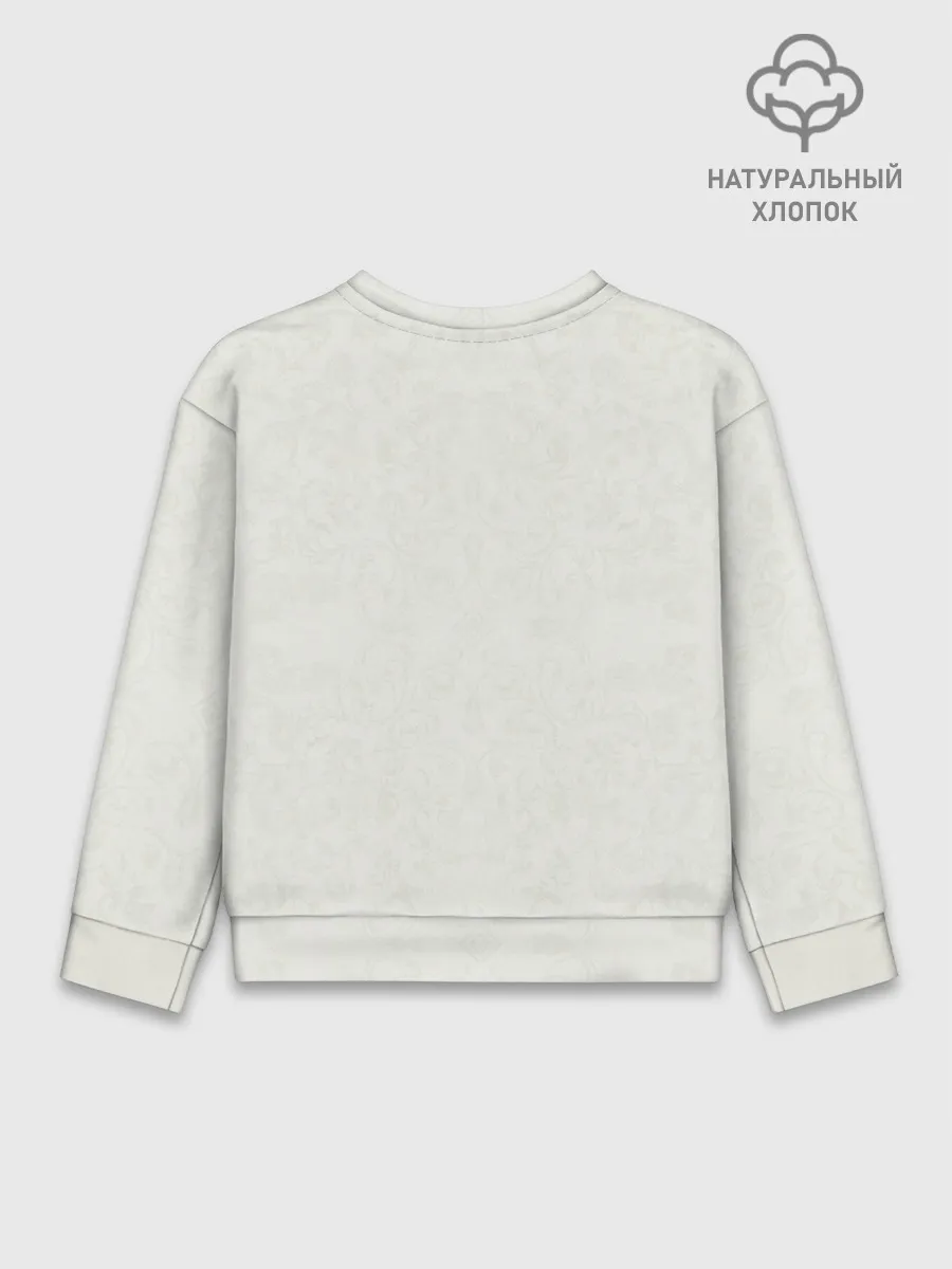 Детский свитшот хлопок / Новогодний советский коллаж