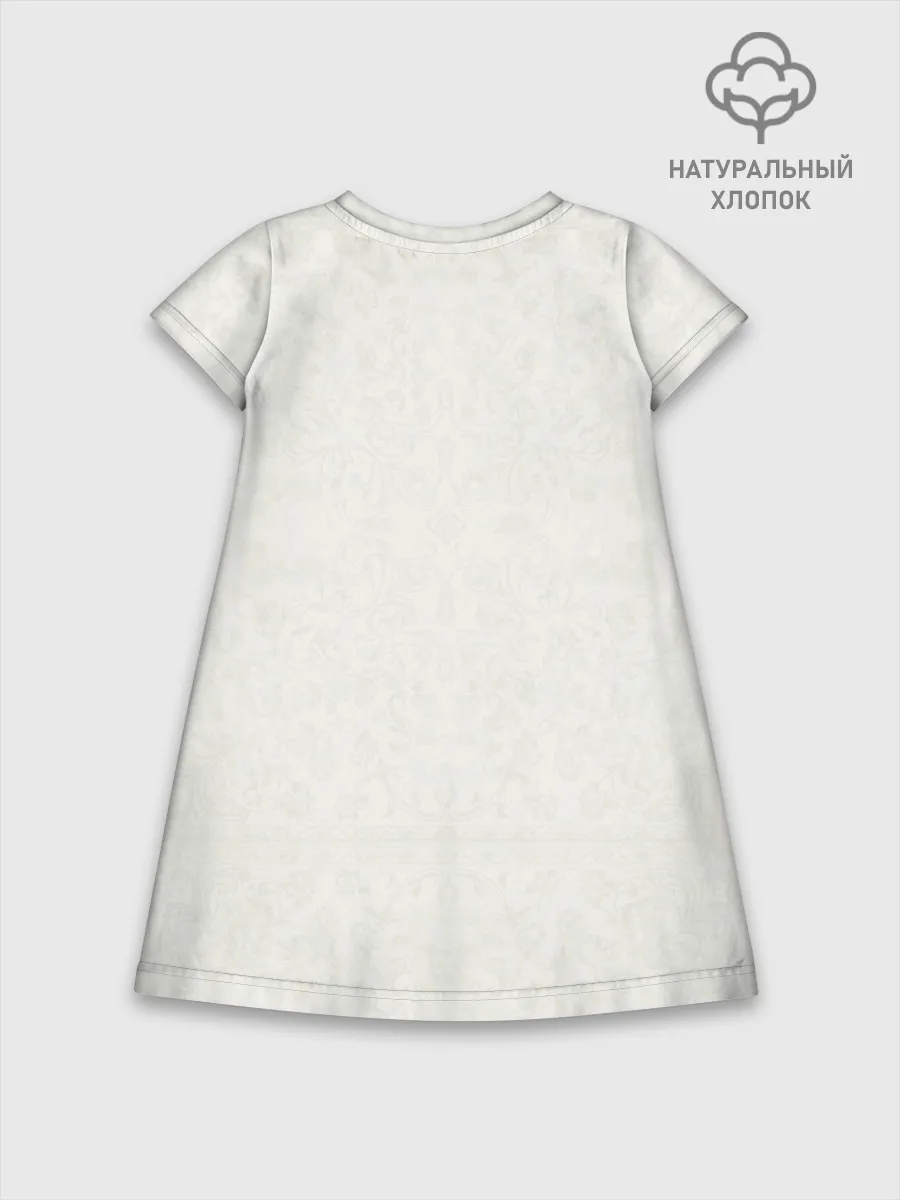 Детское платье хлопок / Новогодний советский коллаж