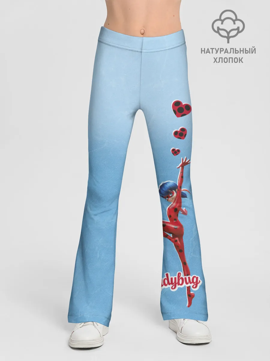 Леггинсы-клеш для девочек / Леди Баг BlueHeart