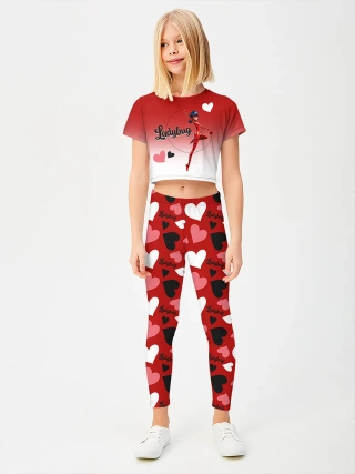 Костюм с леггинсами / Леди Баг HeartRed