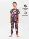 Детская пижама с брюками / Мексиканские черепа