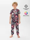 Детская пижама с брюками / Мексиканские черепа