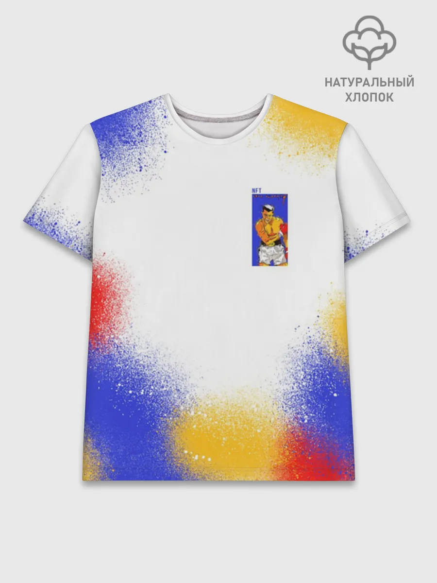 Мужская базовая футболка хлопок / BoxingSpray