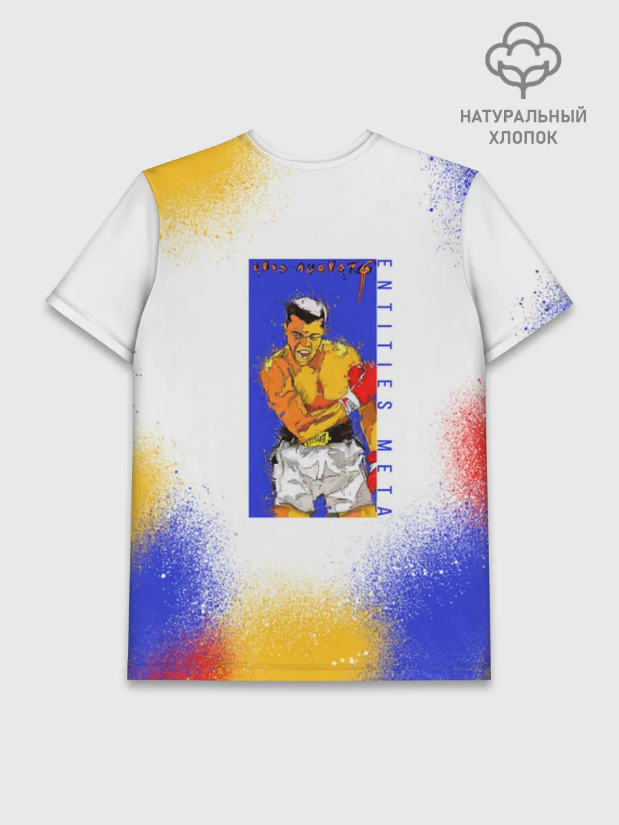 Мужская базовая футболка хлопок / BoxingSpray