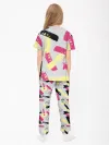 Детская пижама с брюками хлопок / Ам Ням DyePink