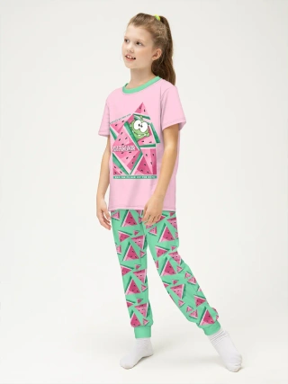 Детская пижама с брюками хлопок / Ам Ням  Watermelon