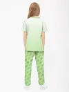 Детская пижама с брюками хлопок / Ам Ням CreamGreen