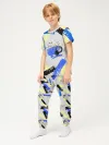 Детская пижама с брюками хлопок / Ам Ням DyeBlue