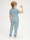 Детская пижама с брюками хлопок / Ам Ням StripesBlue