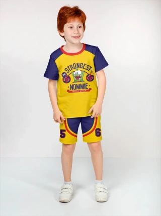 Детская пижама с шортами / Ам Ням YellowViolet