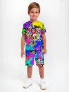 Детская пижама с шортами / Ам Ням Graffity