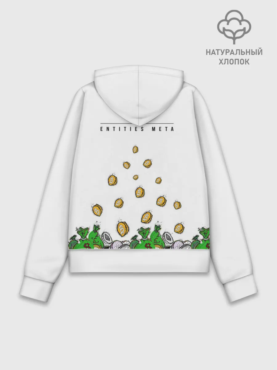 Худи женский база хлопок / Scrooge