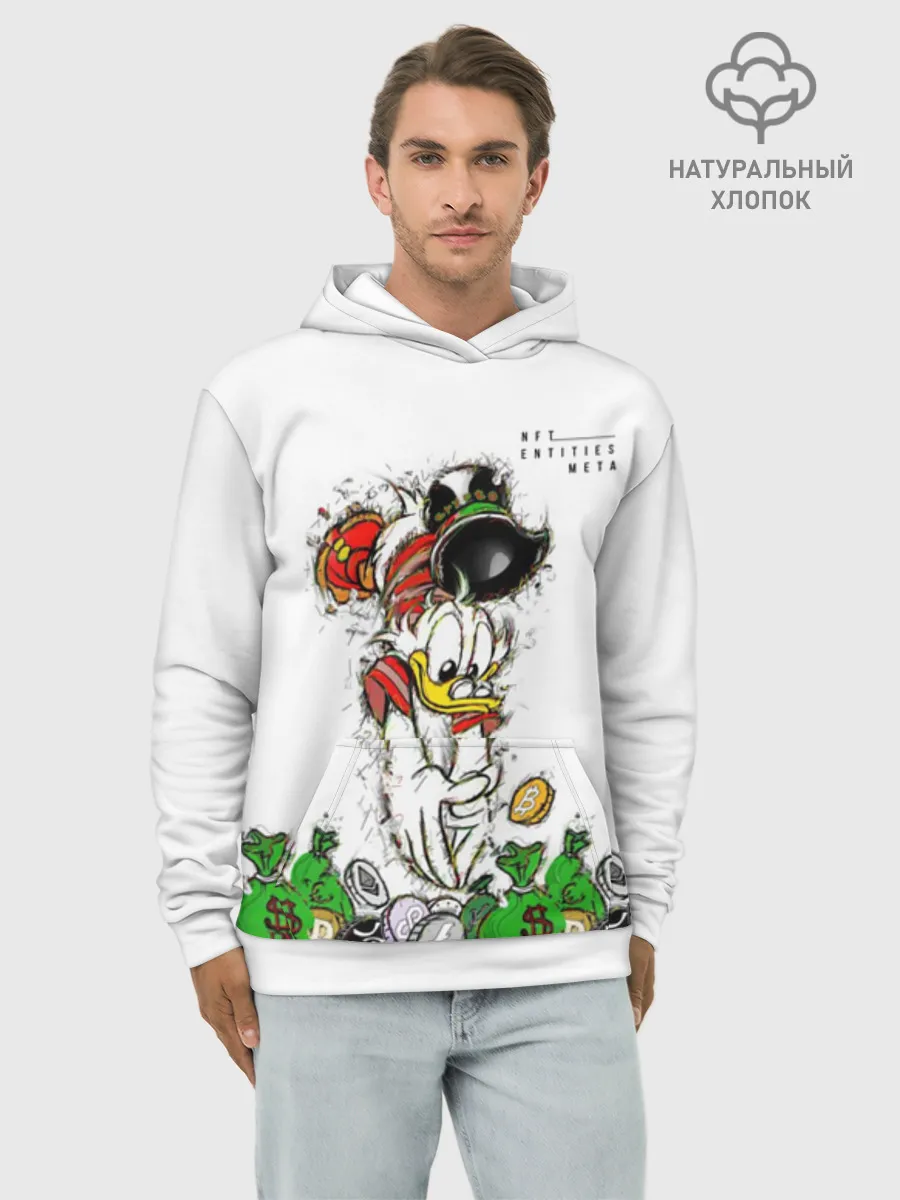 Худи мужской база хлопок / Scrooge