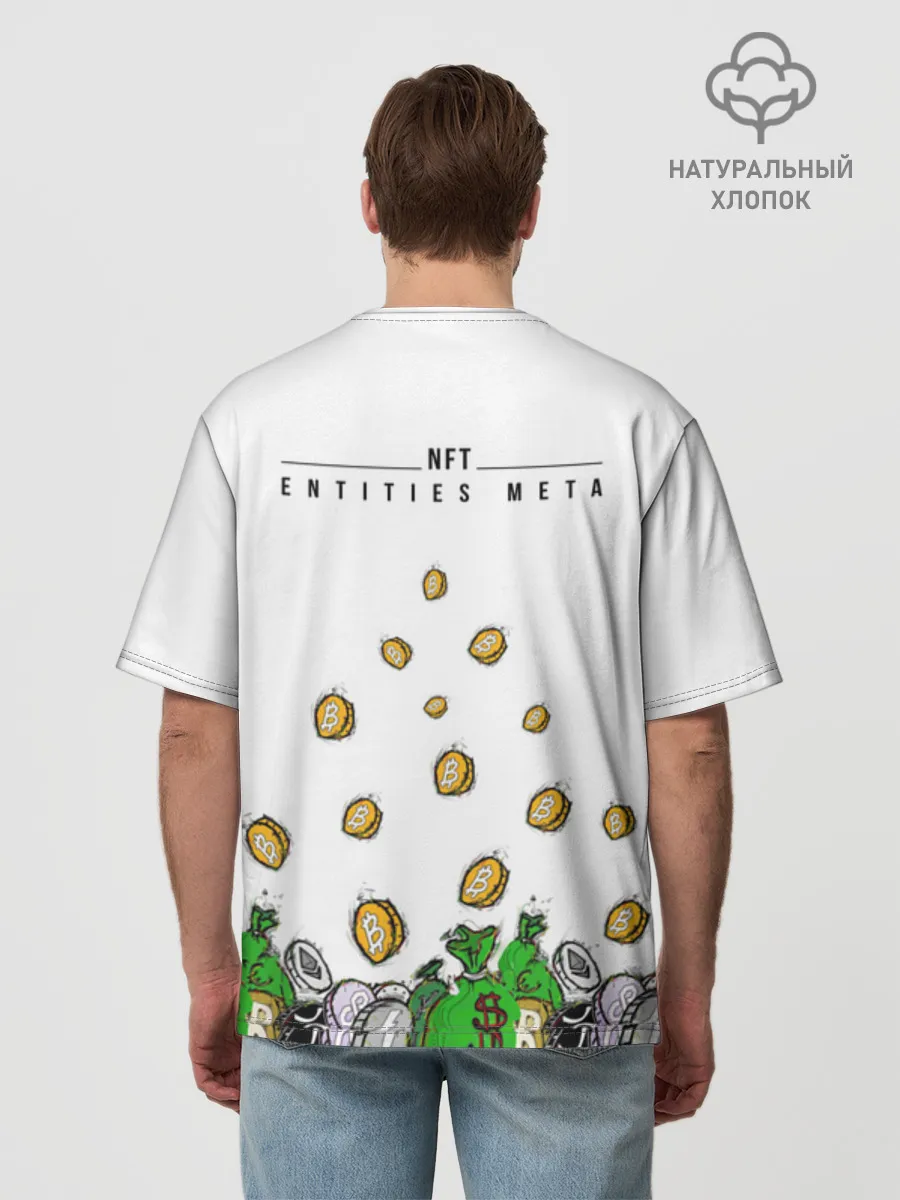 Футболка Мужская оверсайз премиум / Scrooge Money