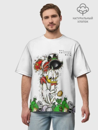 Футболка Мужская оверсайз премиум / Scrooge Money