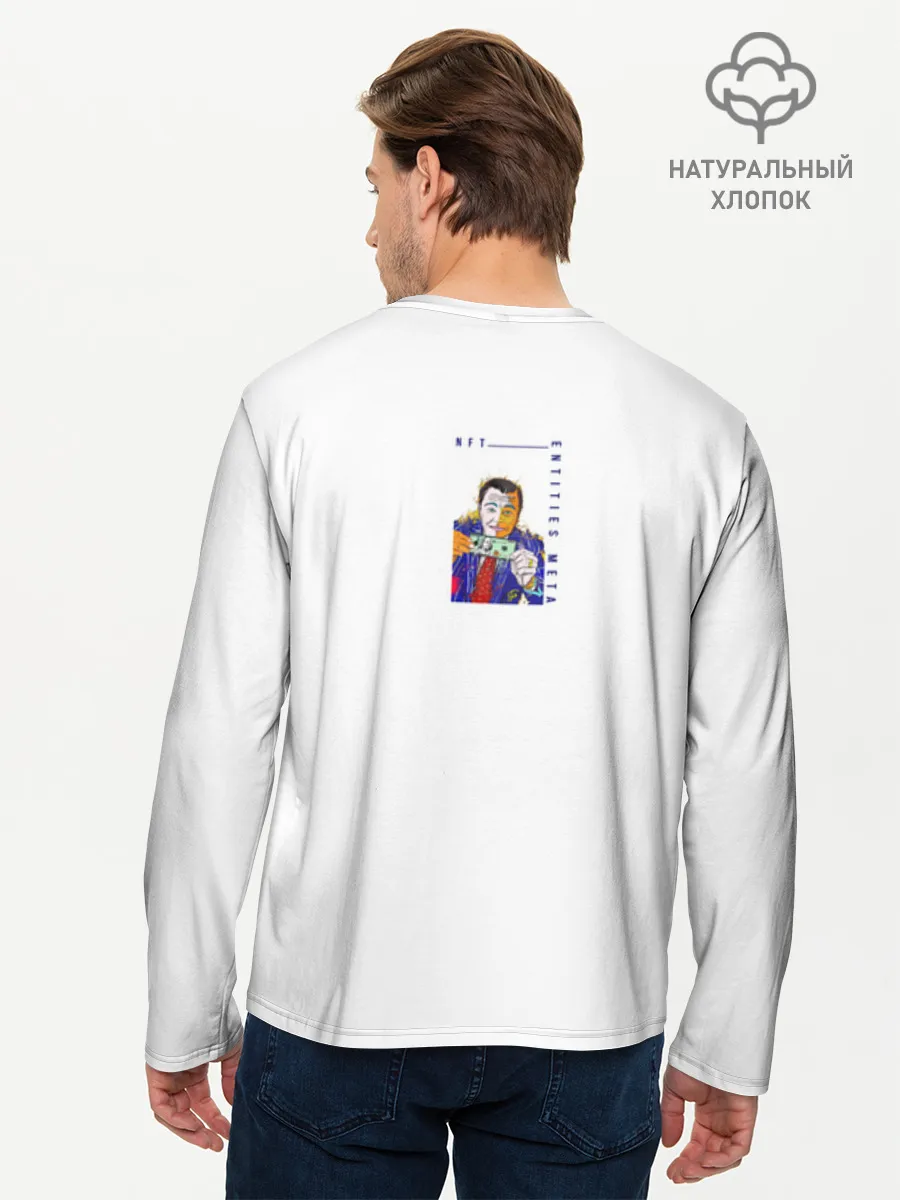 Мужской лонгслив хлопок / DiCaprio