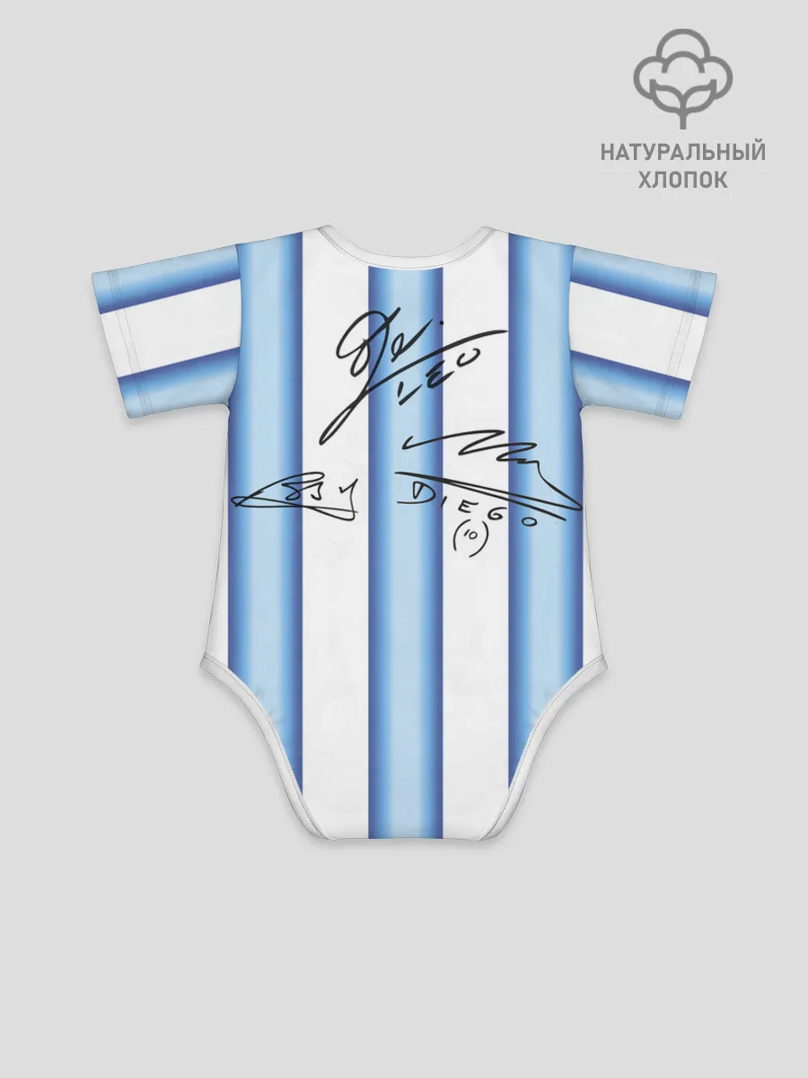 Боди для малышей / Аргентина автографы футболистов