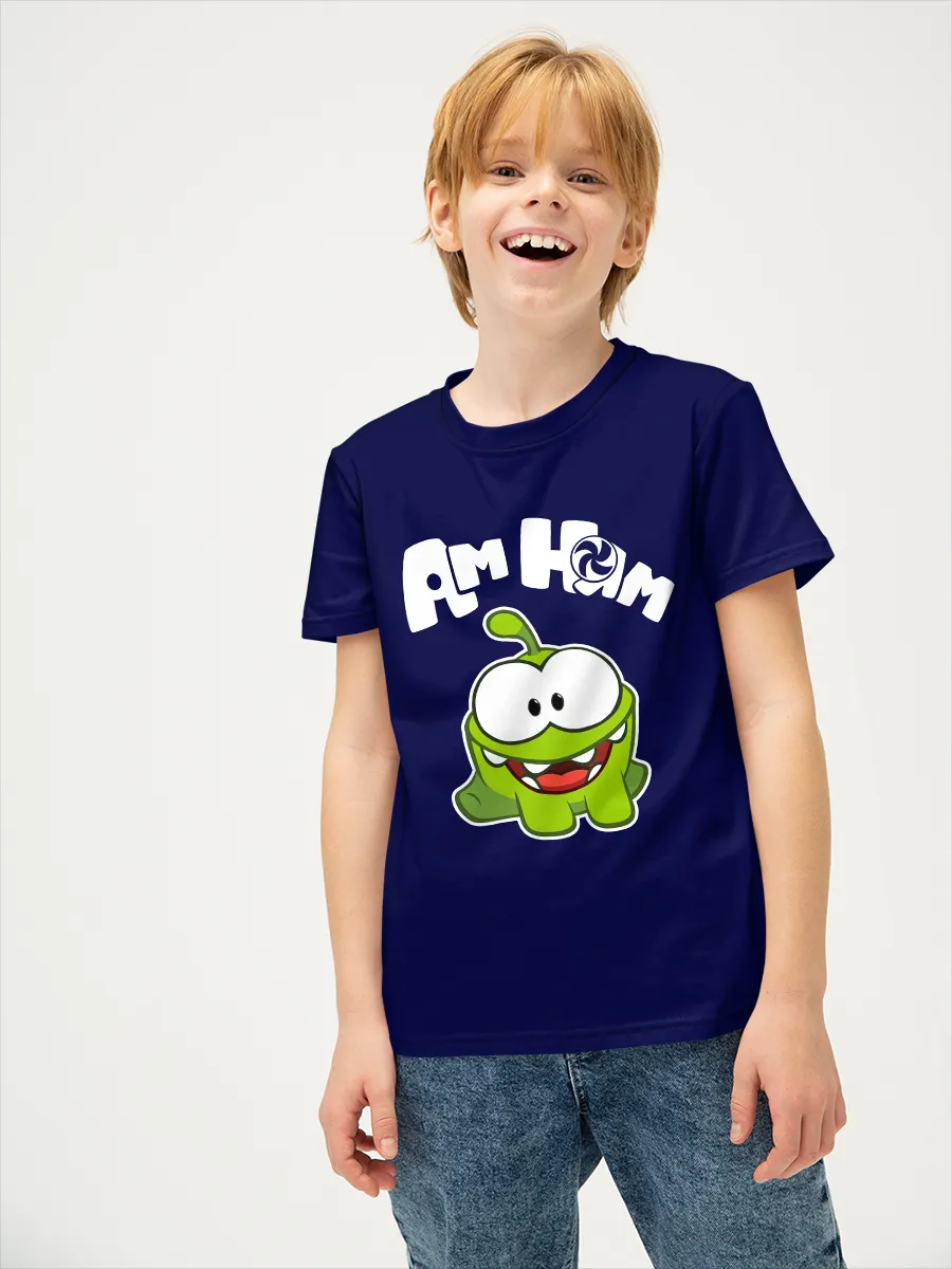 Детская футболка хлопок / Ам Ням Sticker