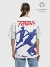 Футболка женская оверсайз премиум / Fifa World