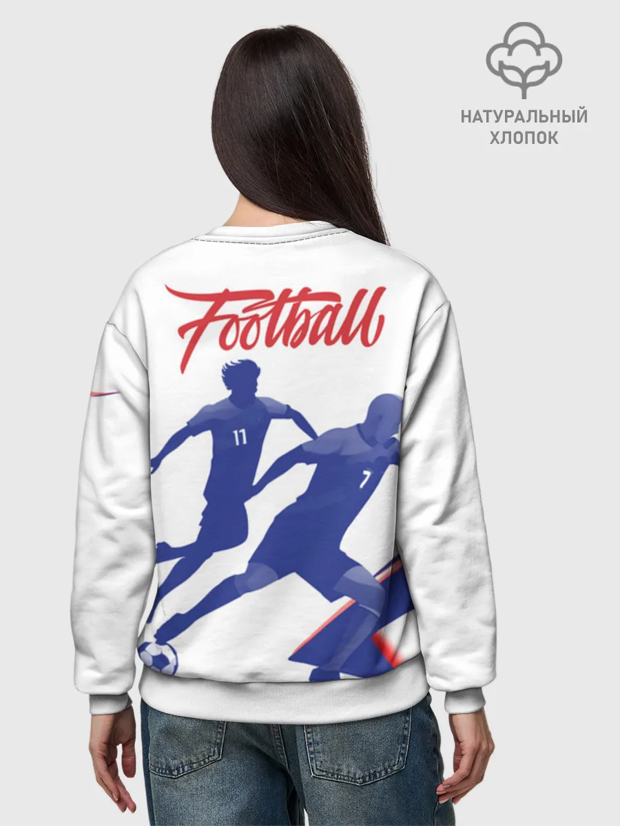 Женский свитшот базовый хлопок / Fifa World