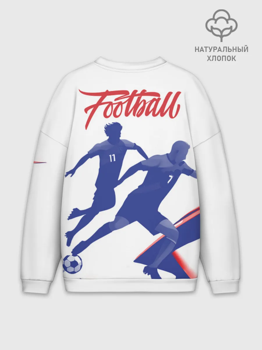 Мужской свитшот оверсайз хлопок / Fifa World