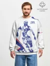 Мужской свитшот оверсайз хлопок / Fifa World