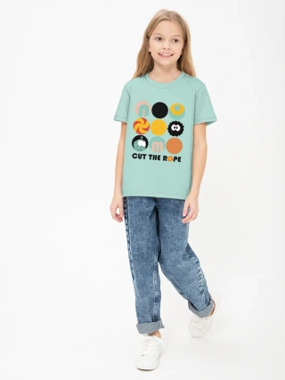 Детская футболка хлопок / Ам Ням Peas