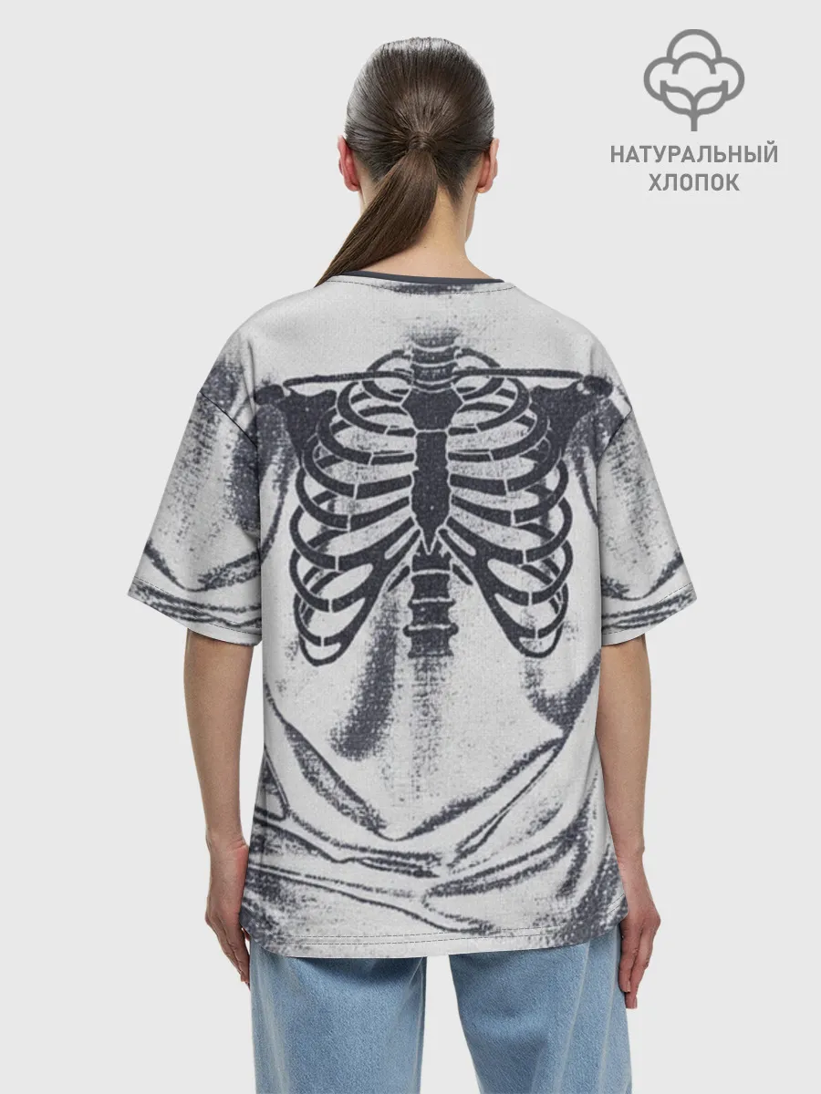 Женская футболка оверсайз хлопок / BodyLines