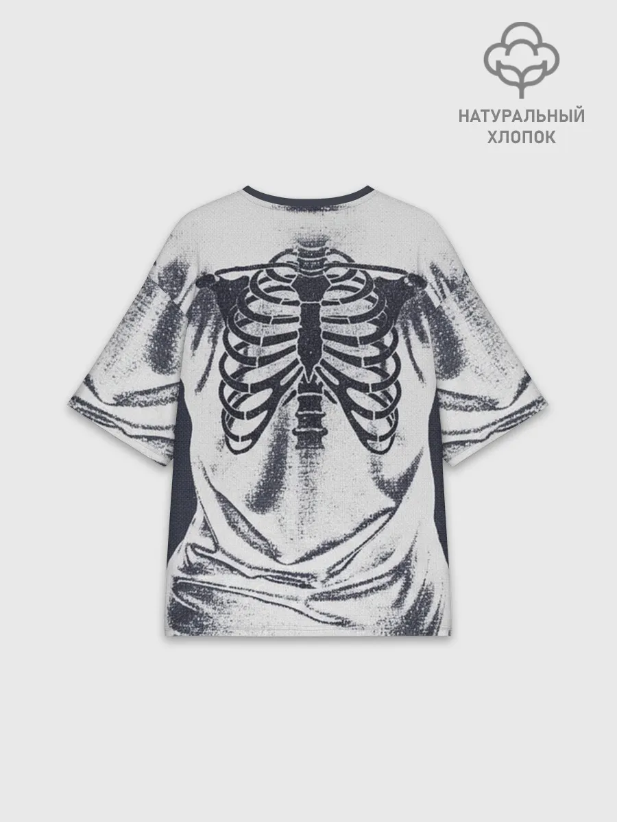 Женская футболка оверсайз хлопок / BodyLines