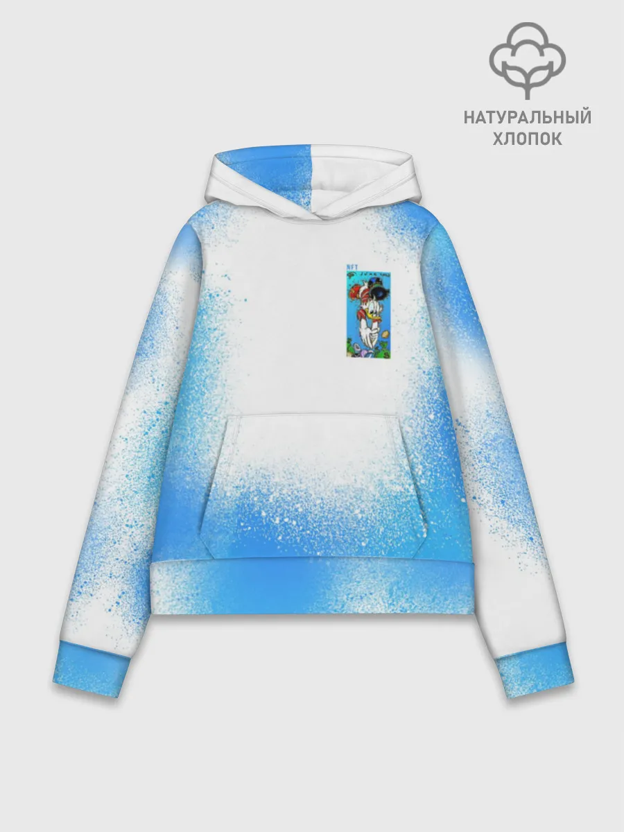 Худи женский база хлопок / Скрудж Макдак