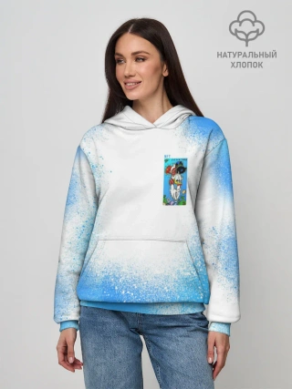 Худи женский база хлопок / Скрудж Макдак