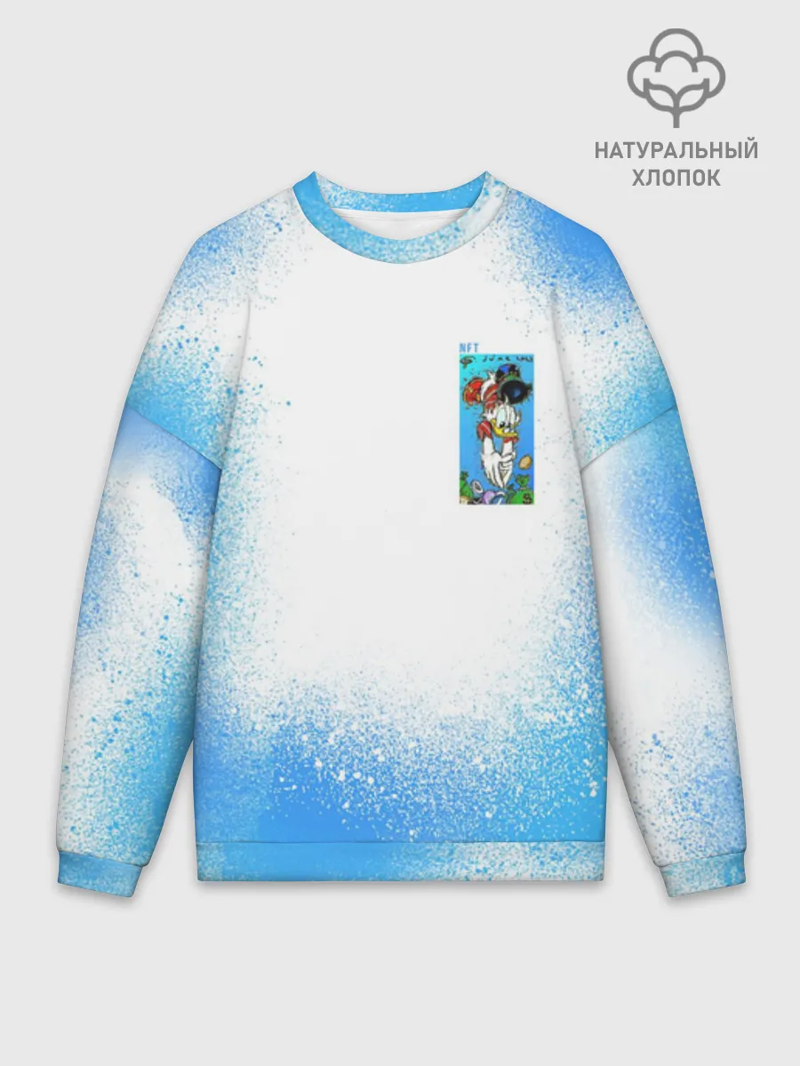 Мужской свитшот оверсайз хлопок / Скрудж Макдак