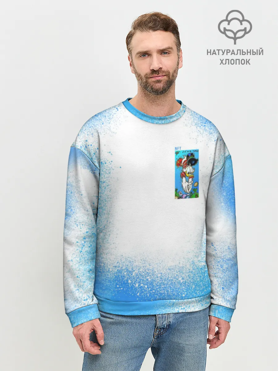 Мужской свитшот база хлопок / Скрудж Макдак