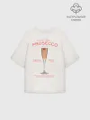 Футболка женская оверсайз премиум / Prosecco