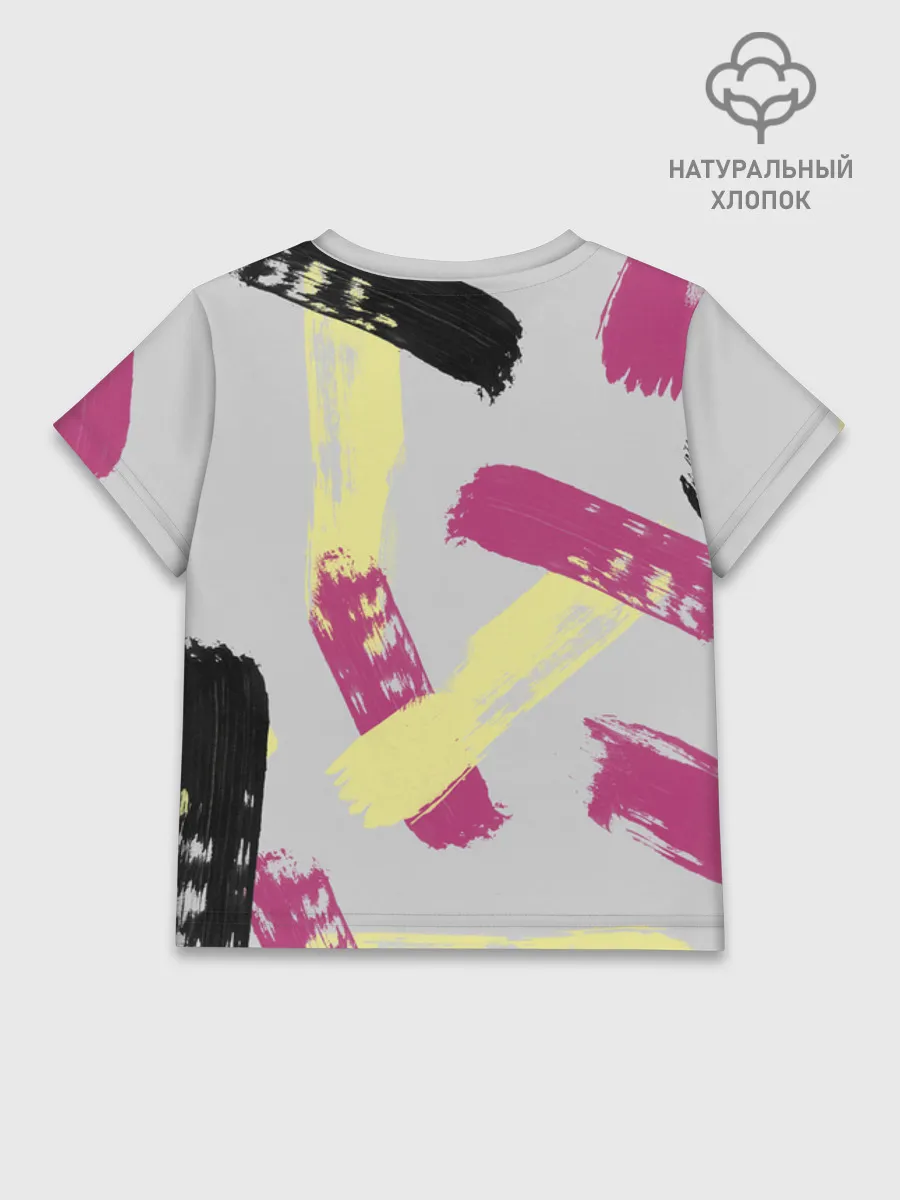 Детская футболка хлопок / Ам Ням DyePink