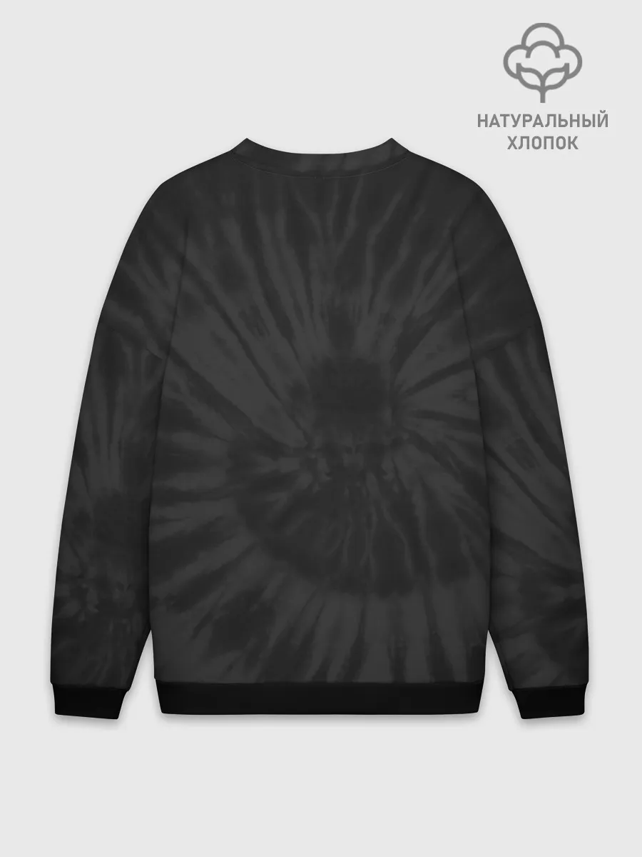 Мужской свитшот оверсайз хлопок / Джоконда новогодняя