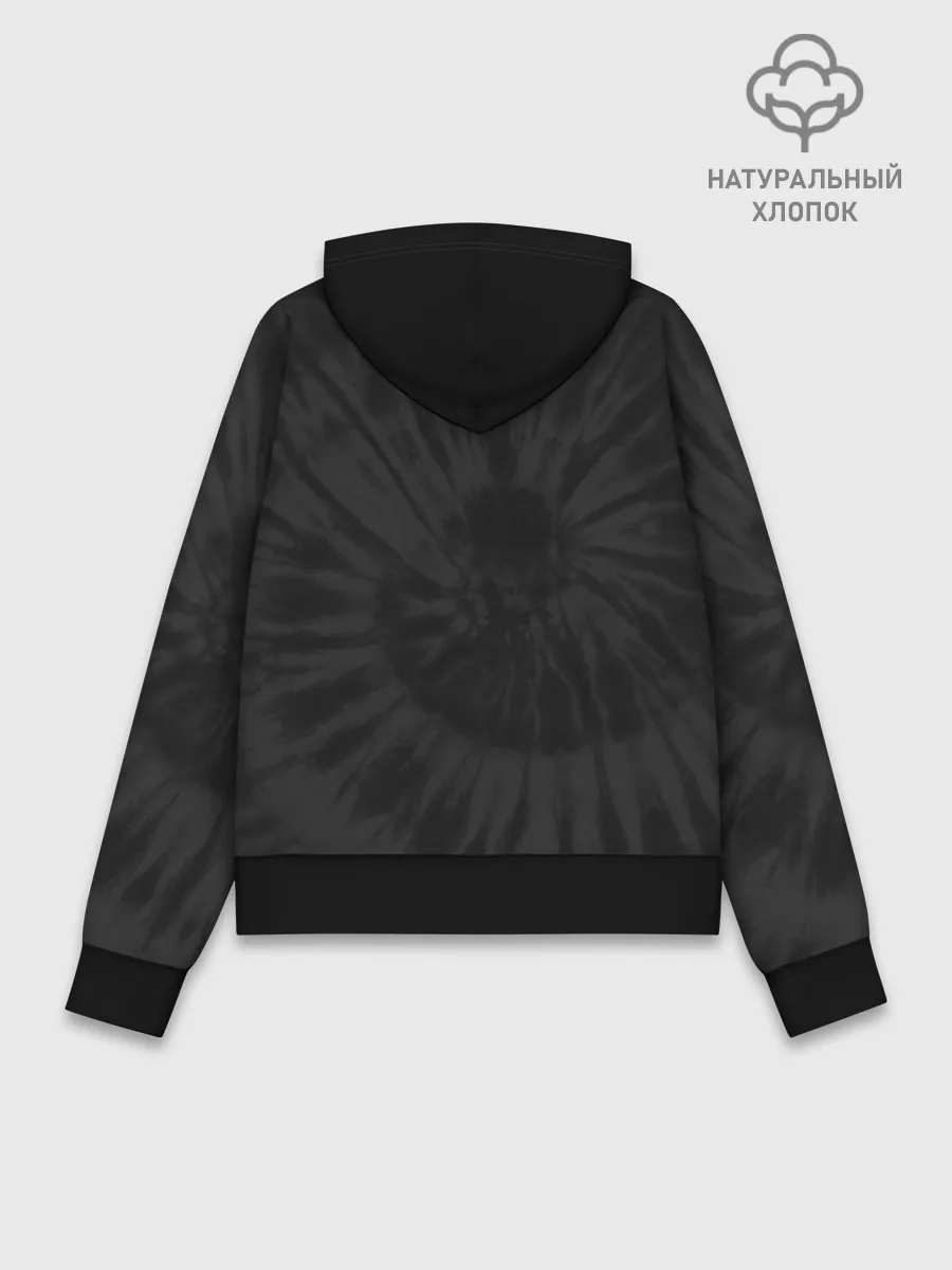 Худи женский база хлопок / Джоконда новогодняя