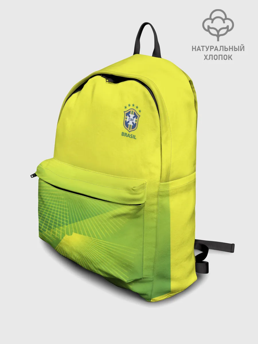 Рюкзак взрослый джинсовый / FootballBrazil