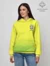 Худи женский база хлопок / FootballBrazil